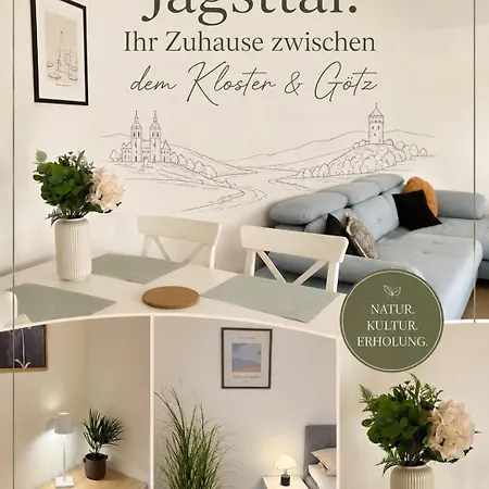 Apartamento Jagsttal - Ihr Zuhause Zwischen Dem Kloster & Goetz